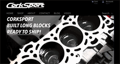 Desktop Screenshot of corksport.com